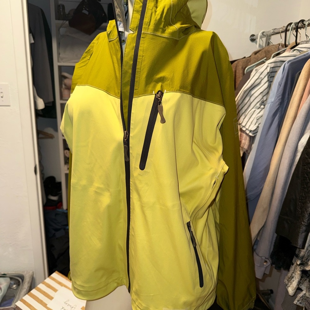 REI Elements E1 Waterproof Rain Jacket Women’s XL… - image 2